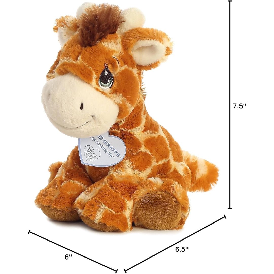 Aurora Adorable Precious Moments Raffie Giraffe Stuffed Animal - Brown 7.5"
