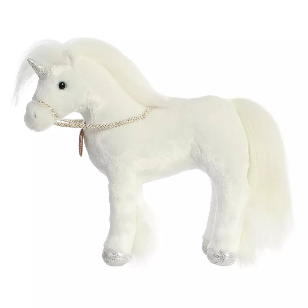 Aurora Breyer Showstopper White Xavier Horse 13"