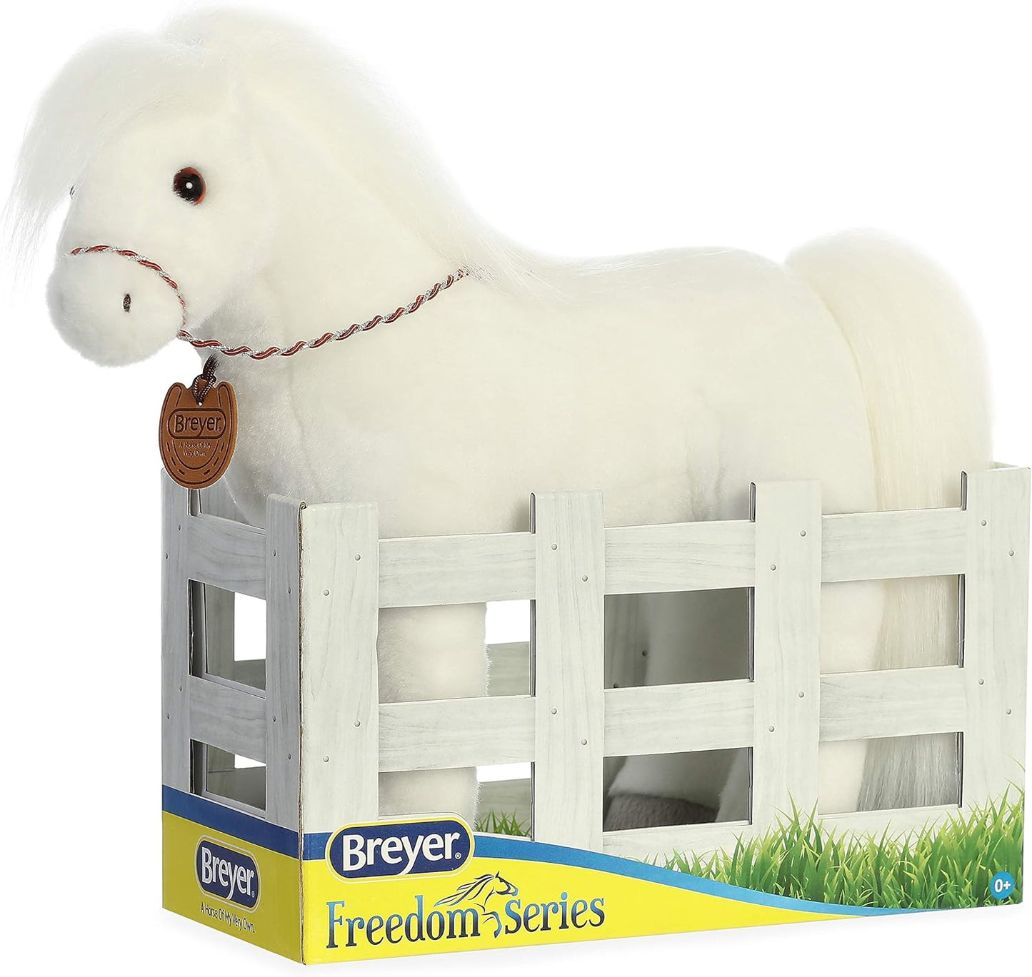Aurora Breyer Showstopper White Xavier Horse 13"