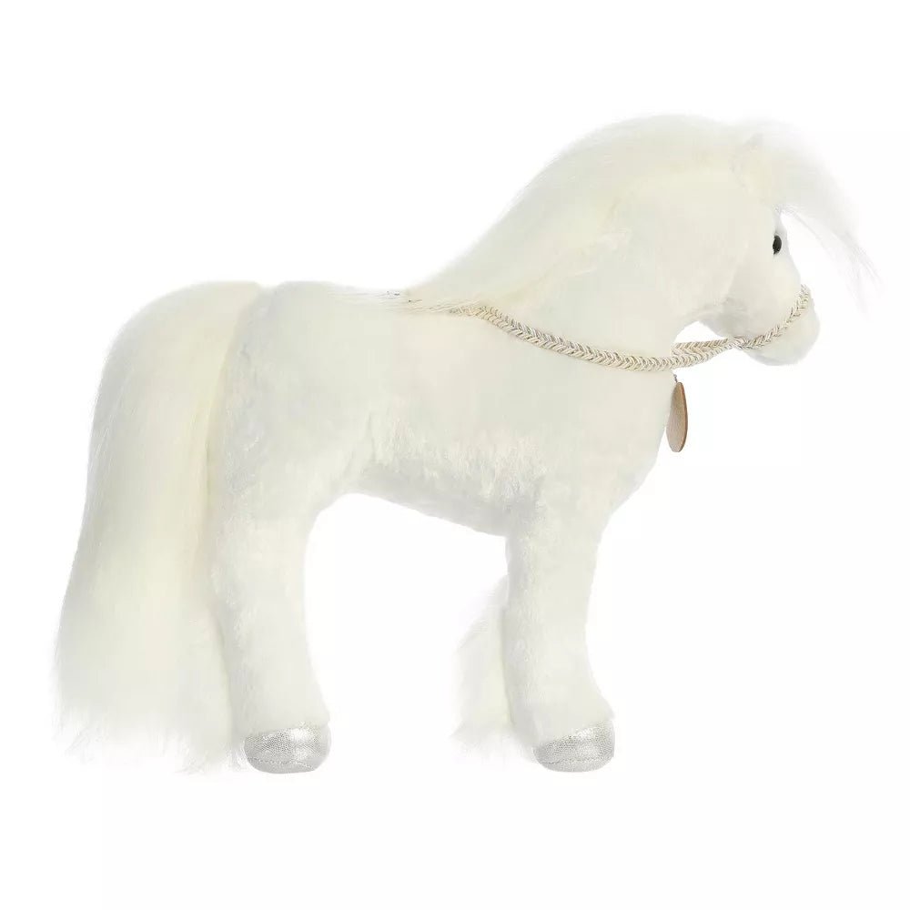 Aurora Breyer Showstopper White Xavier Horse 13"