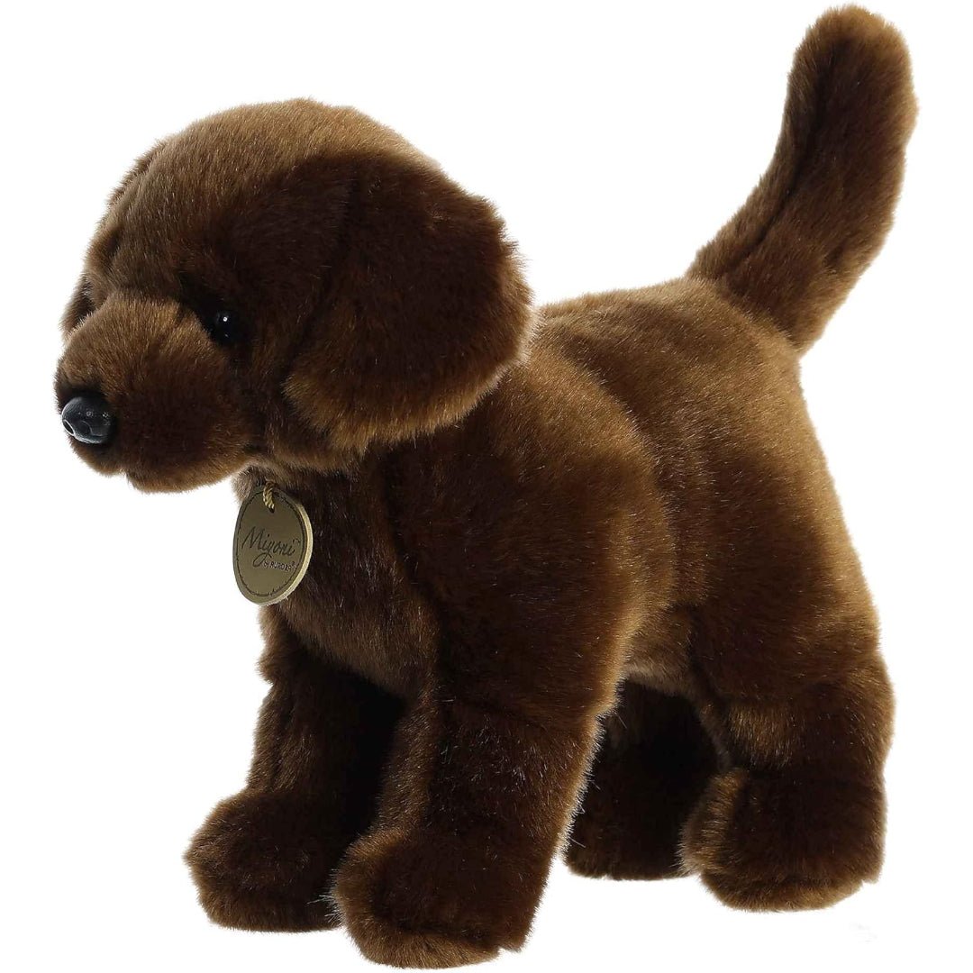 Aurora, Chocolate Labrador 10" Plush