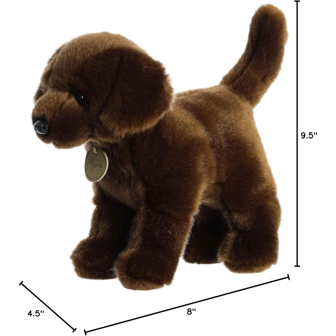 Aurora, Chocolate Labrador 10" Plush