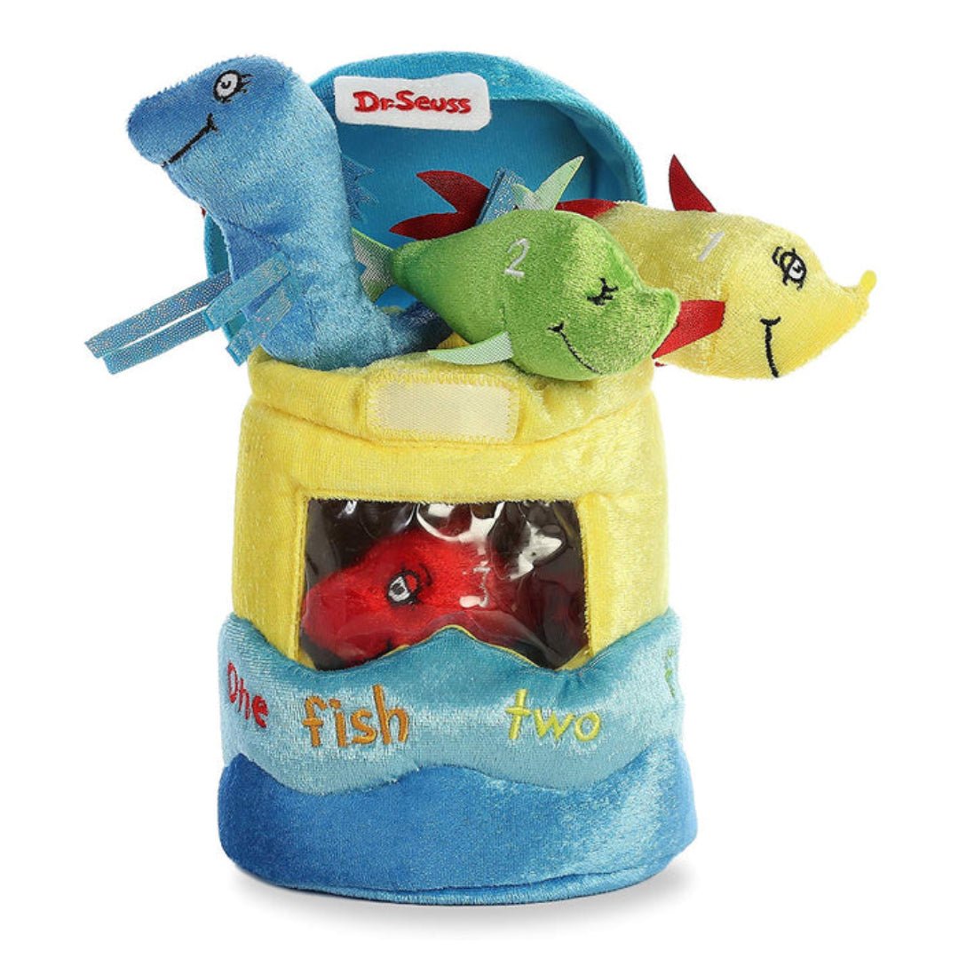 Aurora - Dr Seuss - 8" Dr. Seuss Fish Plush Playset