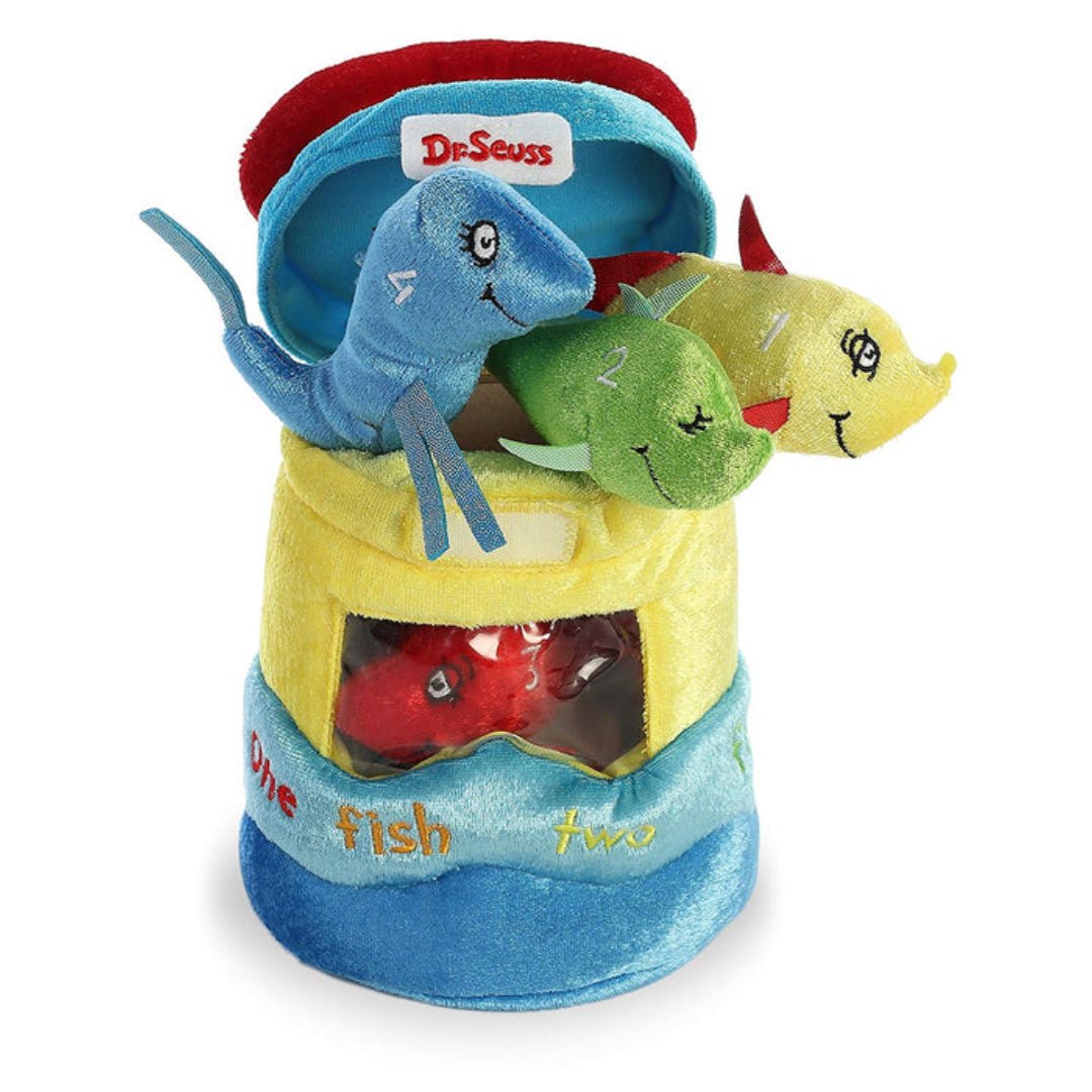Aurora - Dr Seuss - 8" Dr. Seuss Fish Plush Playset