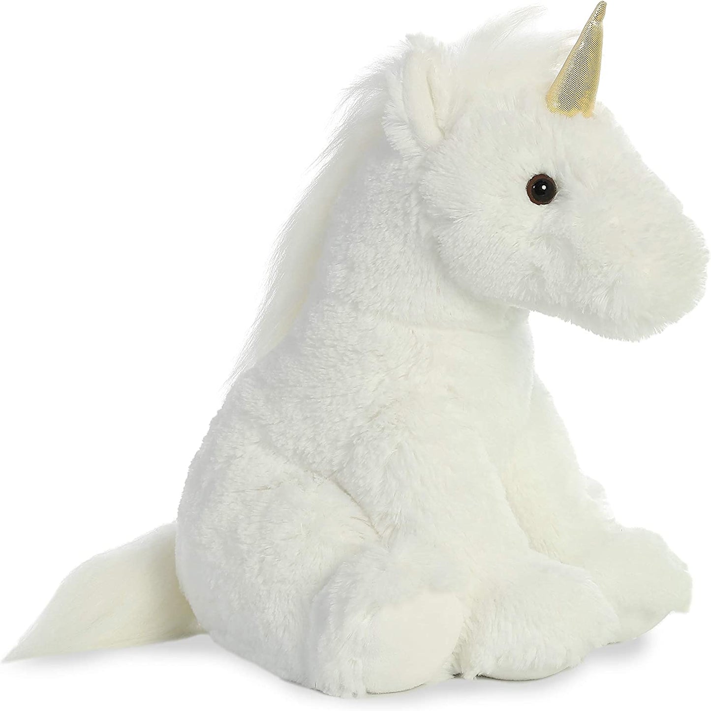 Aurora White Unicorn Stuffed Animal 14"