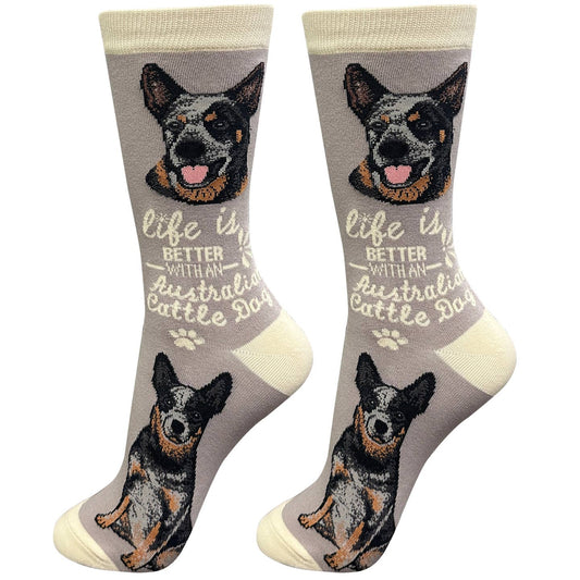 Australian Cattle Dog Socks