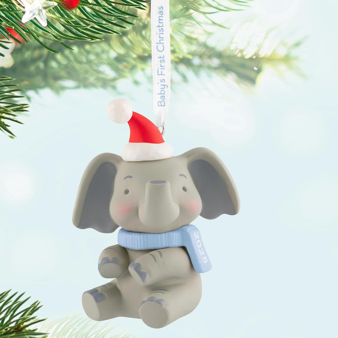 Baby Boy's 1st Christmas 2025 Keepsake Ornament