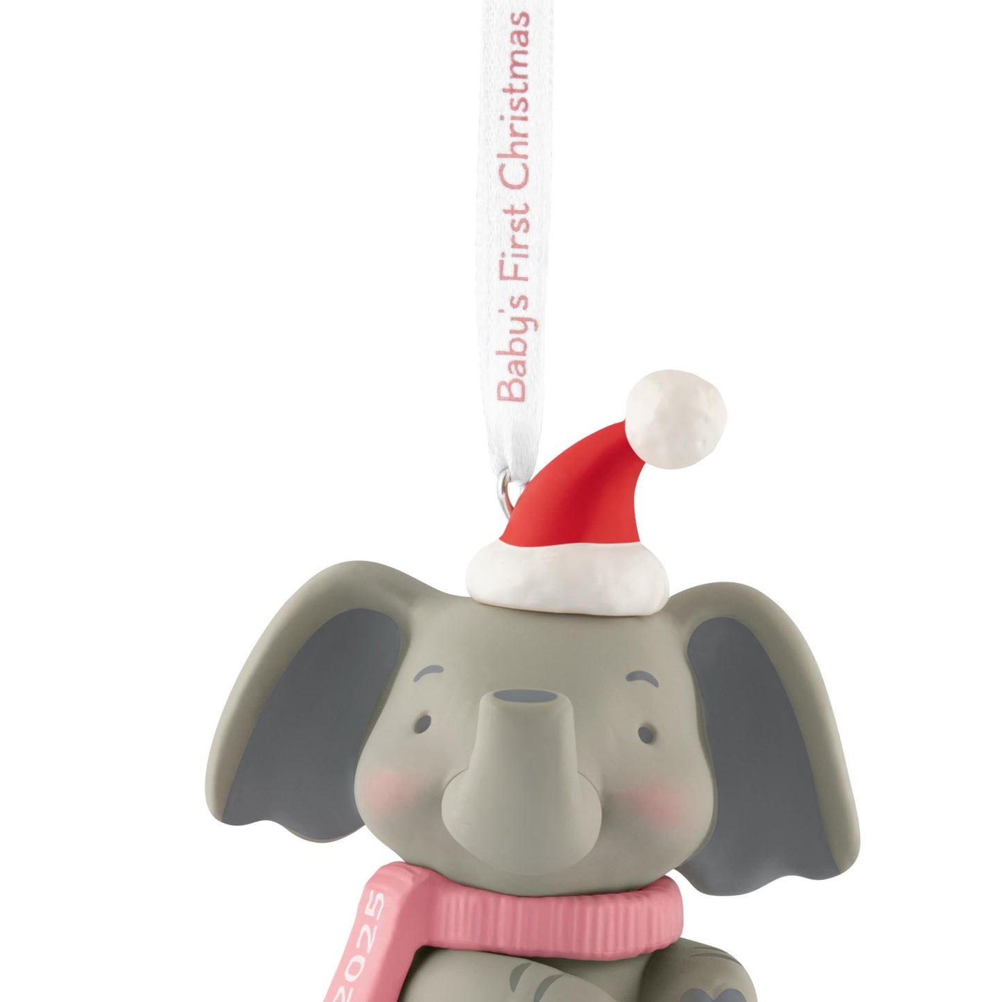 Baby Girl's 1st Christmas 2025 Keepsake Ornament