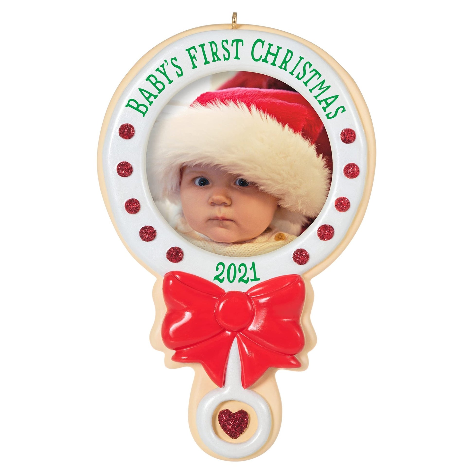 Baby's First Christmas Photo Frame, 2021 Keepsake Ornament