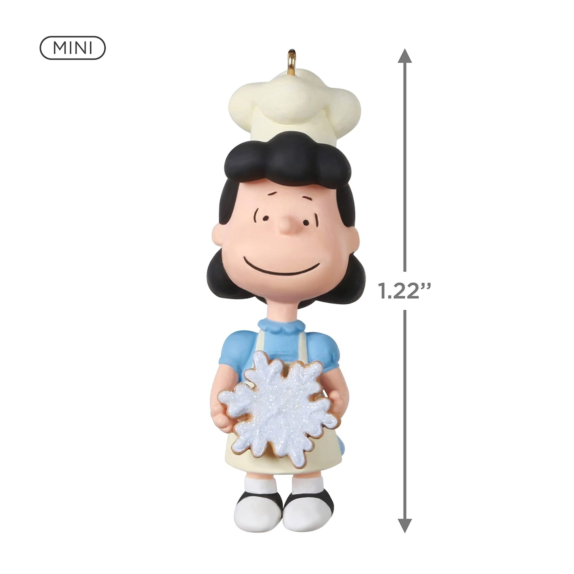 Baker Lucy, The Peanuts Gang, 2021 Miniature Keepsake Ornament, 0.98"