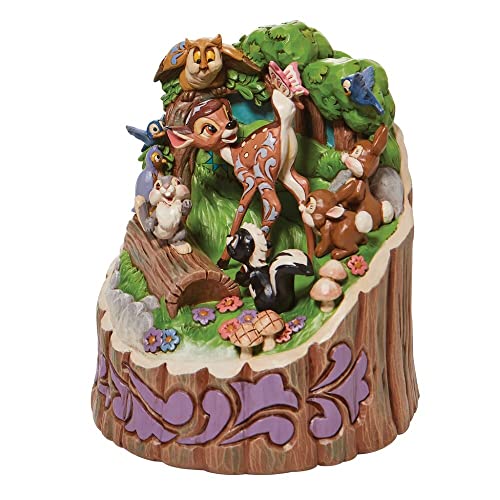 Bambi "Forest Friends" Carved by Heart Figurine