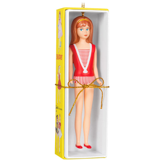 Barbie 60th Anniversary Barbie's Little Sister, Skipper 2024 Keepsake Ornament