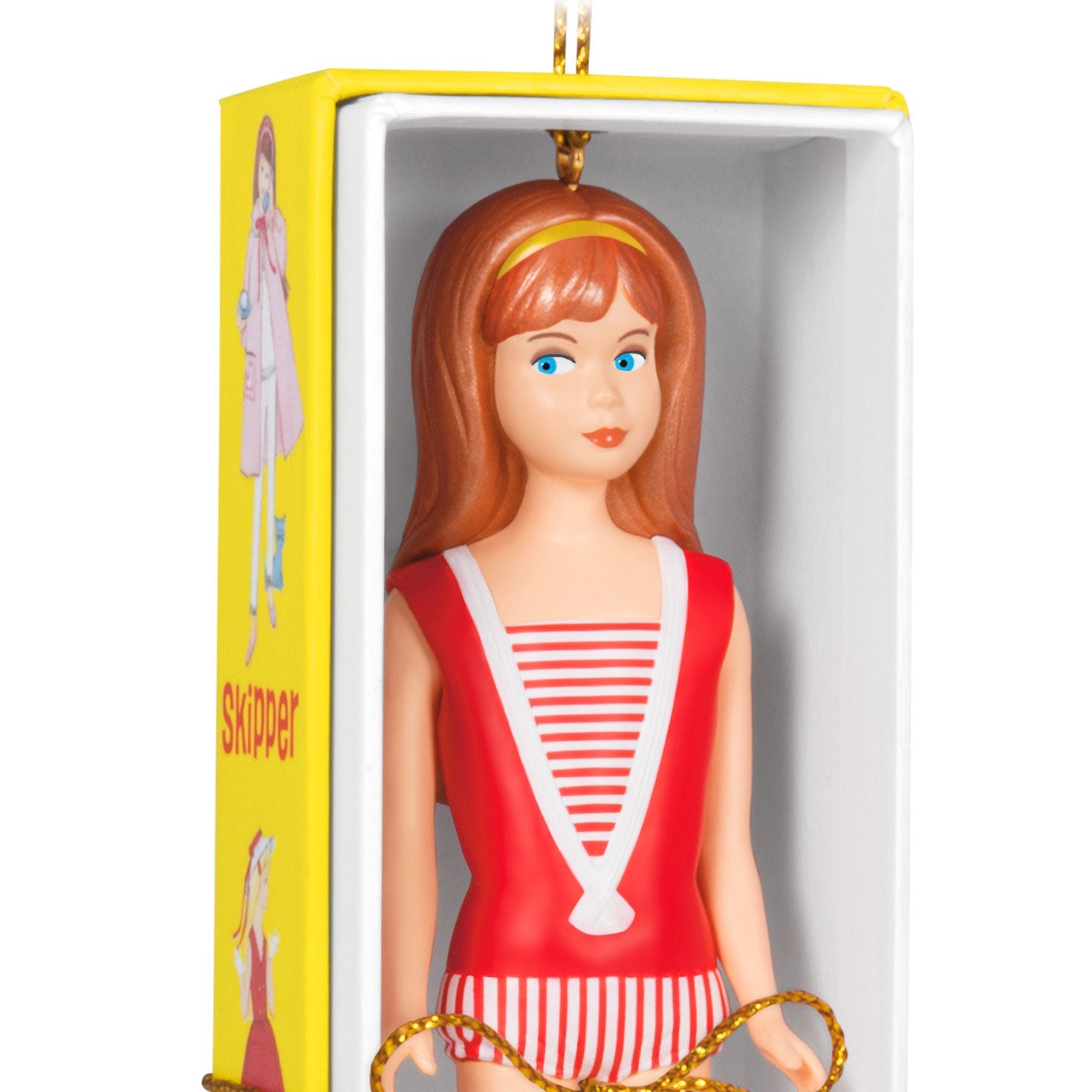 Barbie 60th Anniversary Barbie's Little Sister, Skipper 2024 Keepsake Ornament