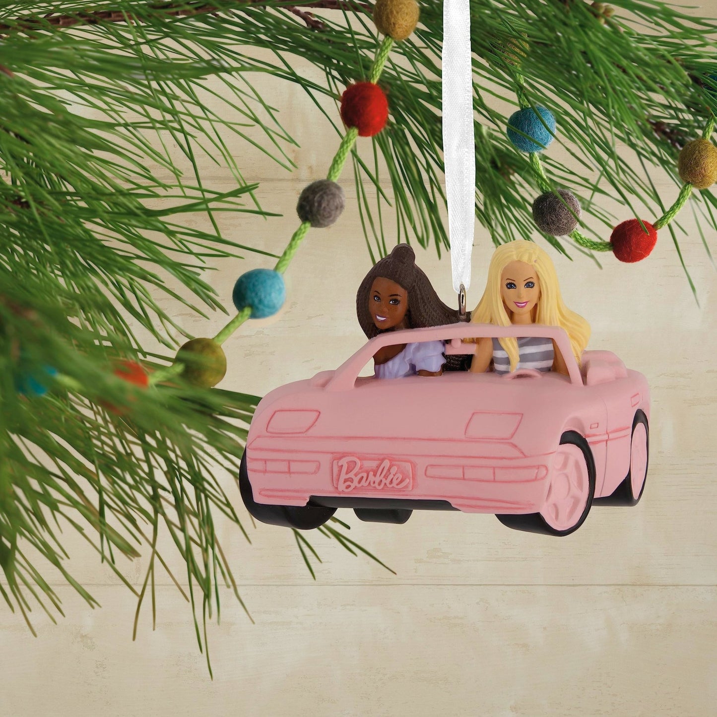 Barbie in Car Hallmark Ornament