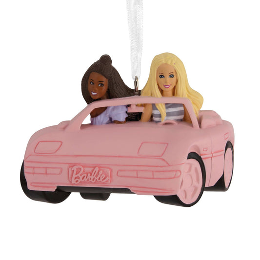 Barbie in Car Hallmark Ornament