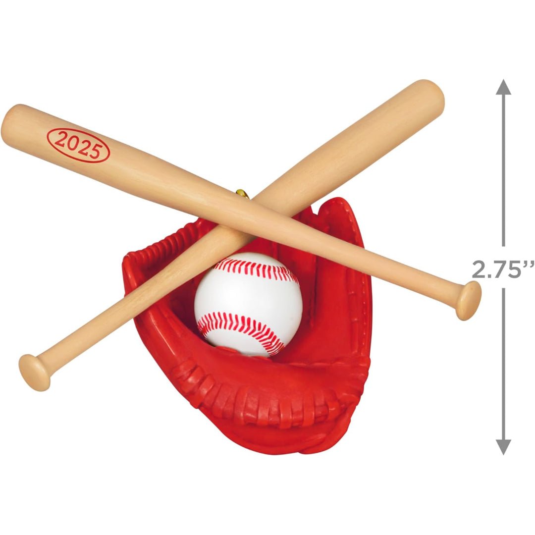 Baseball Star 2025 Keepsake Ornament