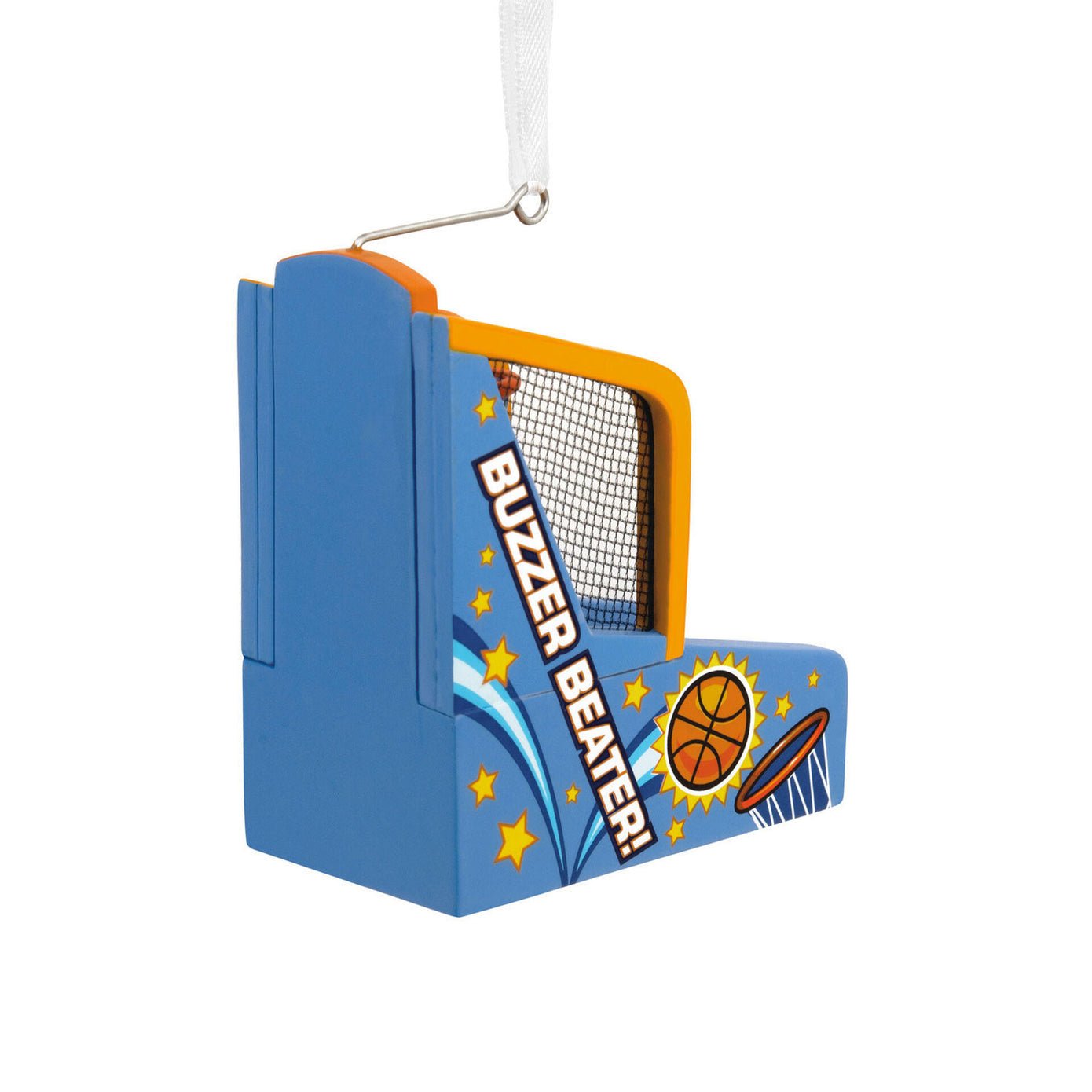 Basketball Hoop Arcade Game Tree Trimmer Ornament