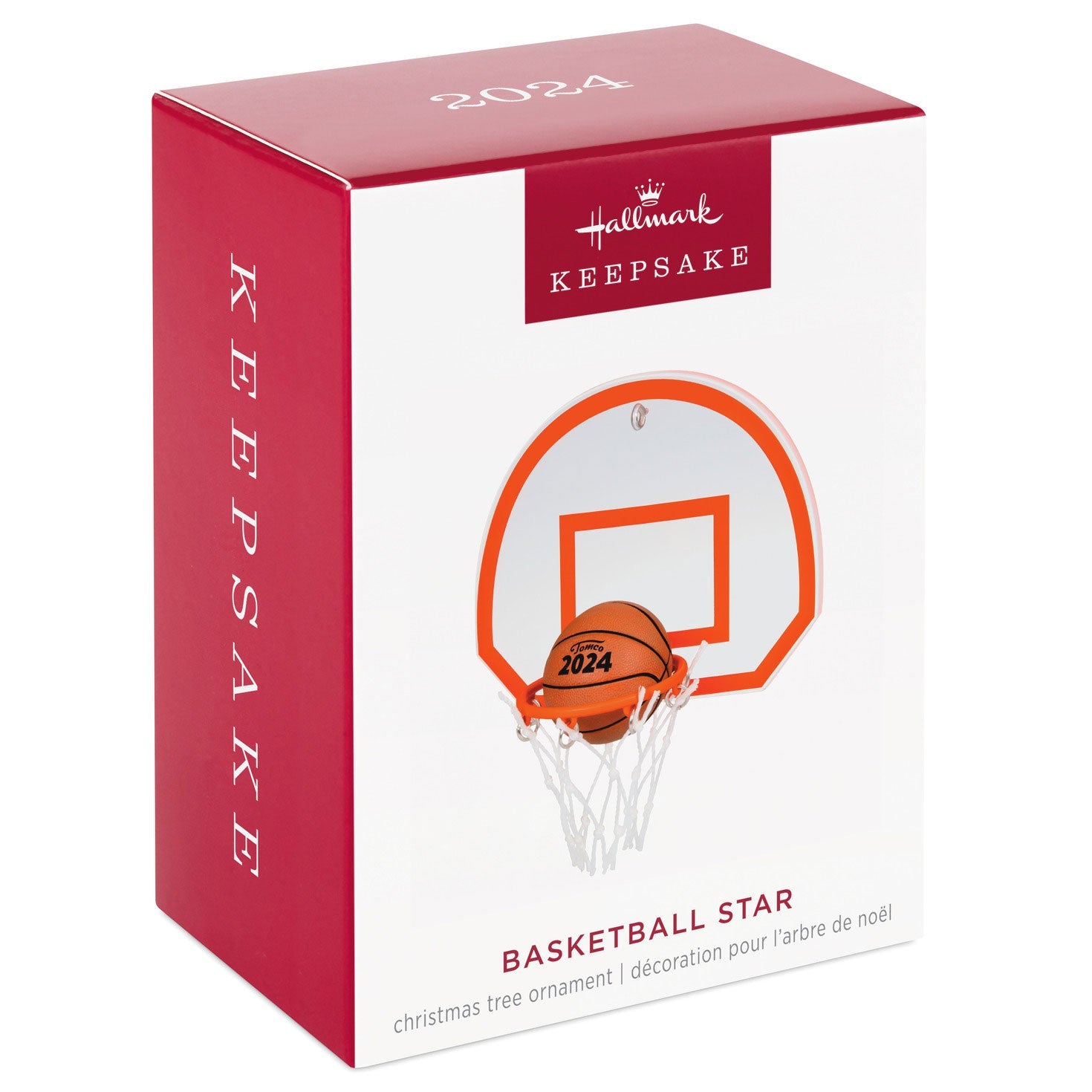 Basketball Star 2024 Keepsake Ornament