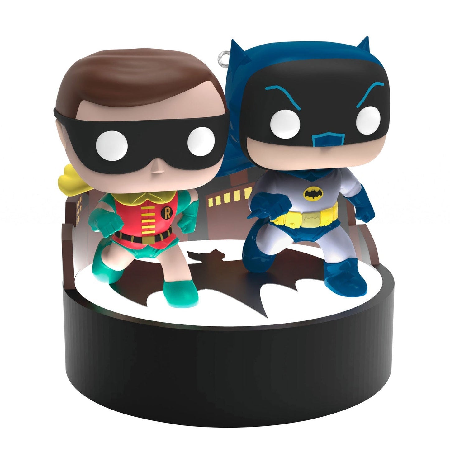 Batman The Classic TV Series Batman and Robin Funko POP!, 2023 Keepsake Ornament With Light and Sound