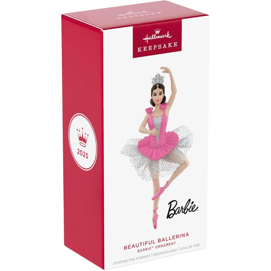 Beautiful Ballerina Barbie 2025 Keepsake Ornament