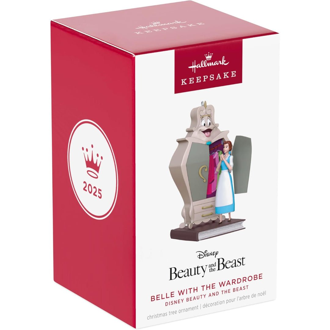 Belle With the Wardrobe Disney Beauty and the Beast 2025 Keepsake Ornament