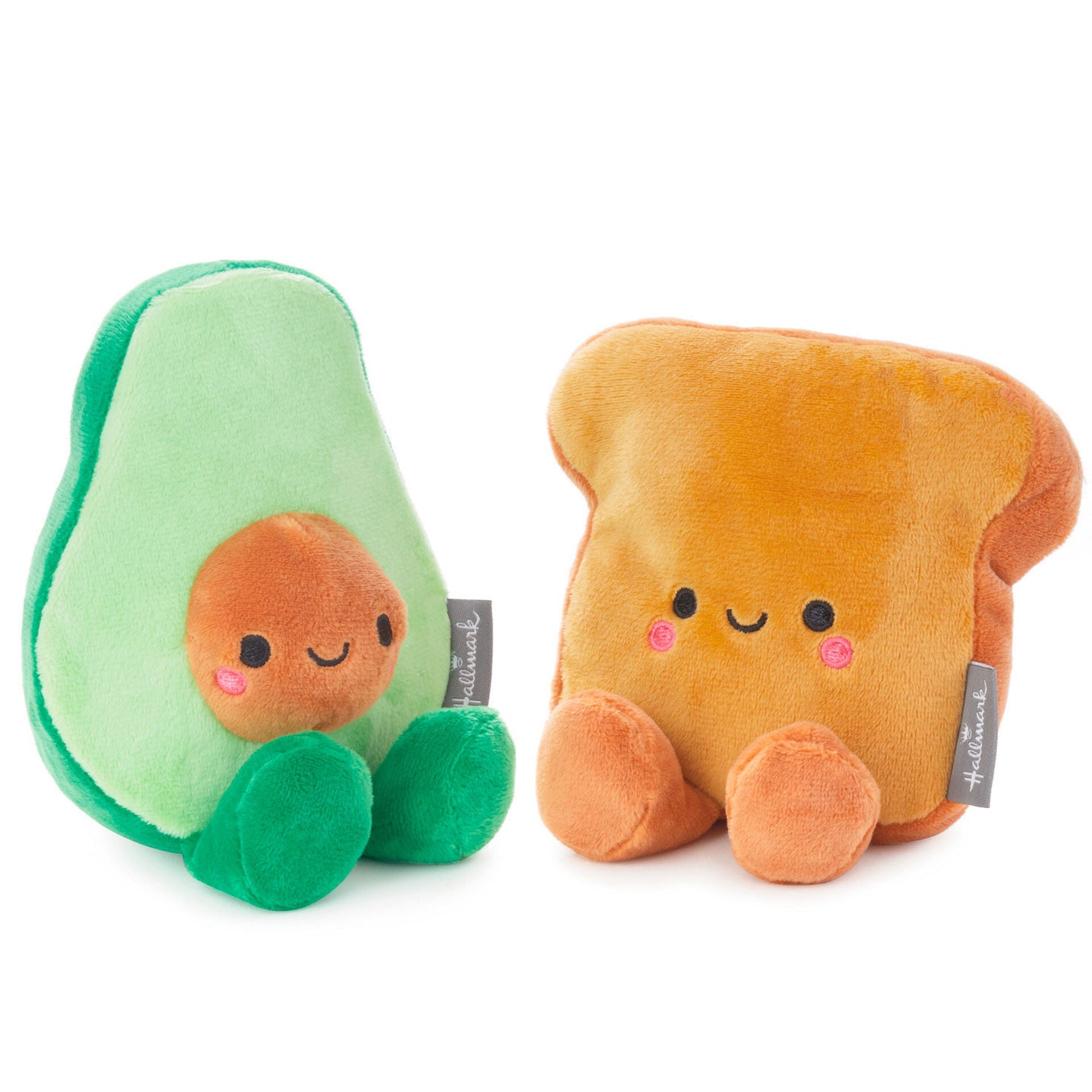 Better Together Avocado and Toast Magnetic Plush, 5"