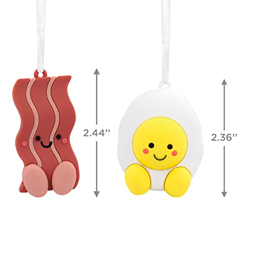 Better Together Bacon and Eggs Magnetic Ornaments, Set of 2