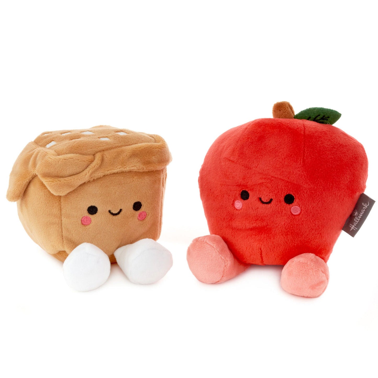 Better Together Caramel and Apple Magnetic Plush, 6.5"