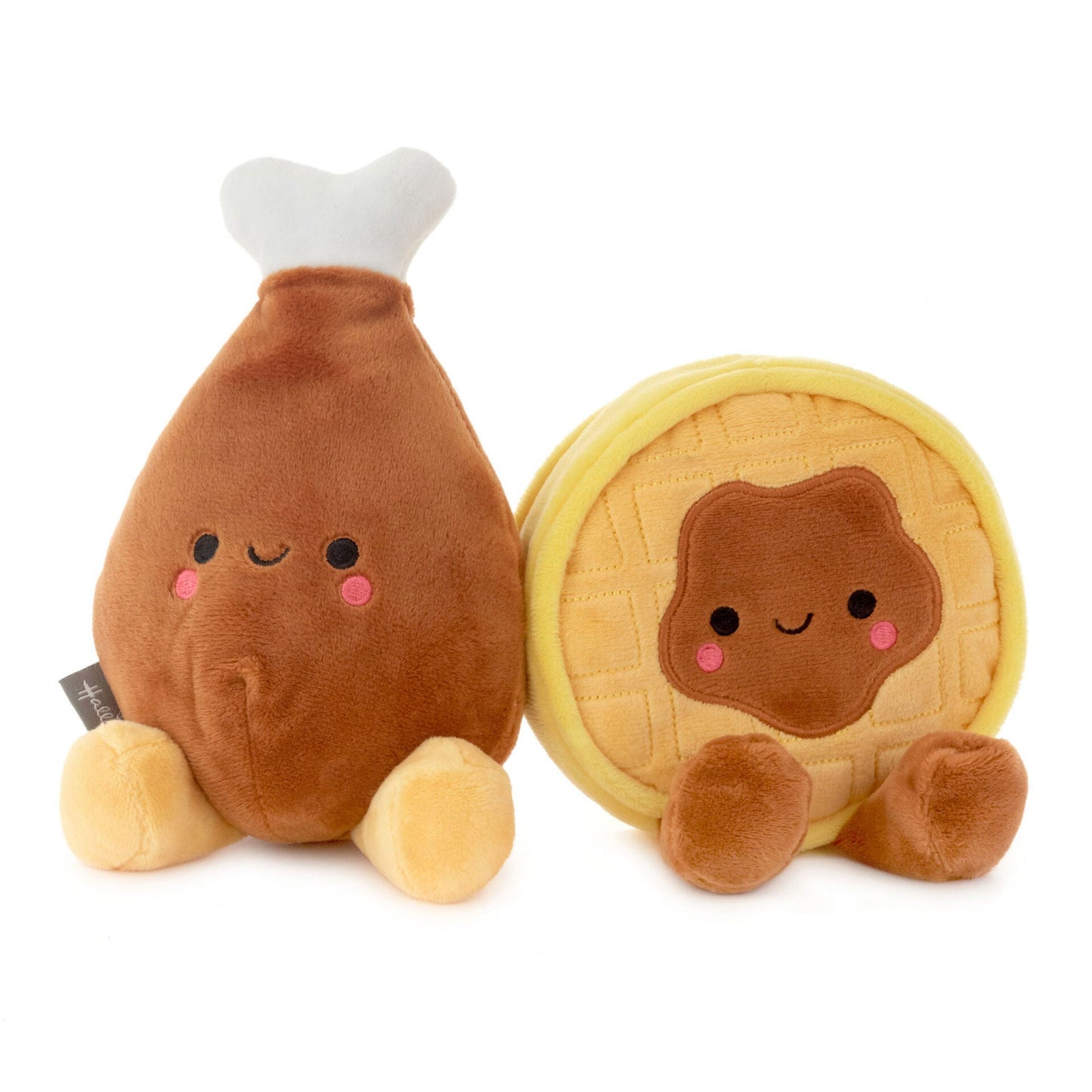 Better Together Chicken and Waffle Magnetic Plush, 6.75"