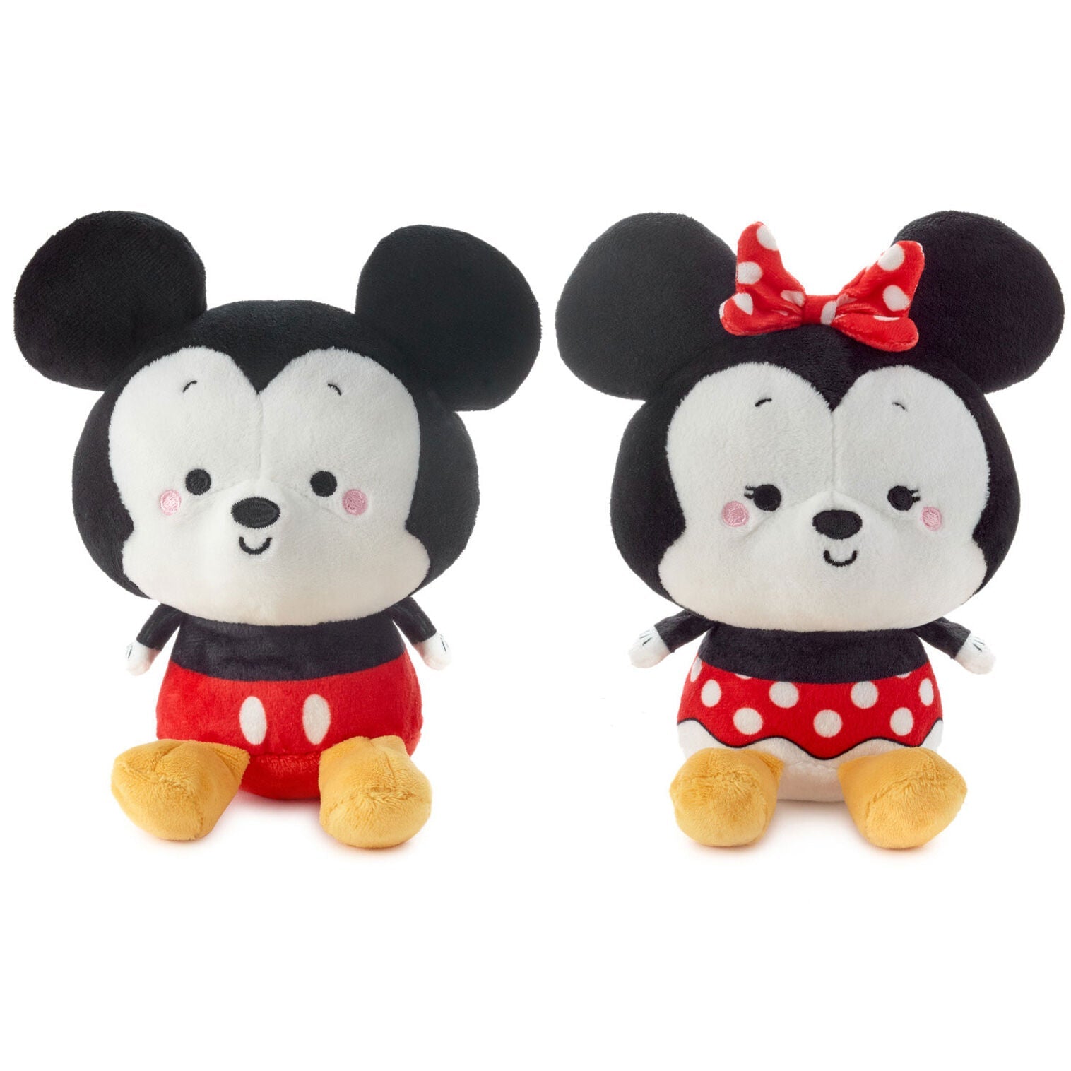 Better Together Disney Mickey and Minnie Magnetic Plush, 5"