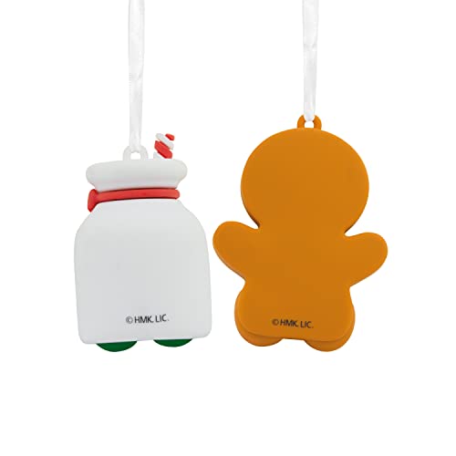 Better Together Gingerbread and Milk Magnetic Ornaments, Set of 2