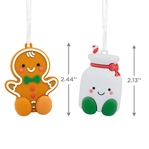 Better Together Gingerbread and Milk Magnetic Ornaments, Set of 2