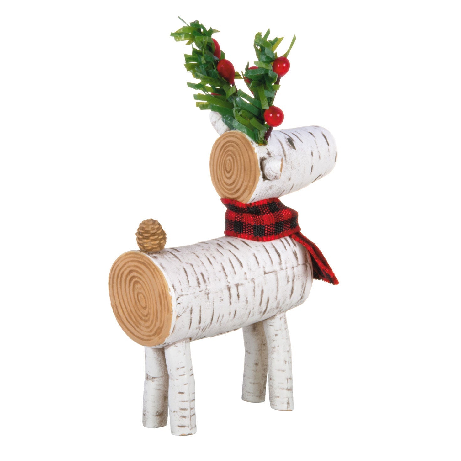 Birch Reindeer 2024 Keepsake Ornament