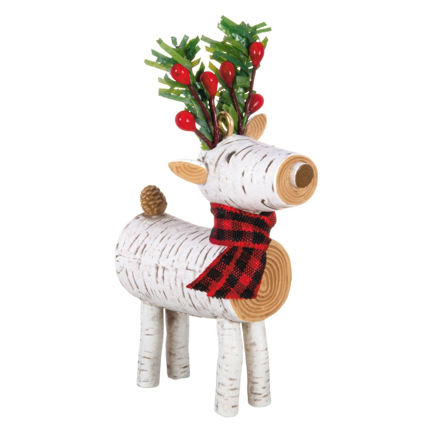 Birch Reindeer 2024 Keepsake Ornament