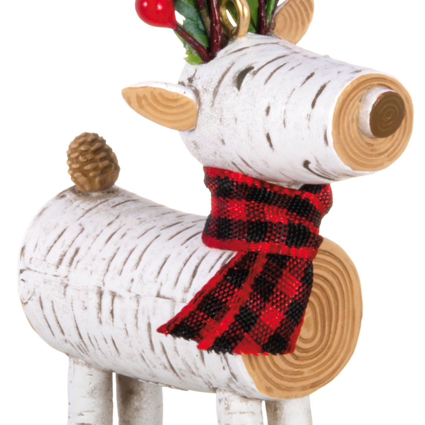 Birch Reindeer 2024 Keepsake Ornament