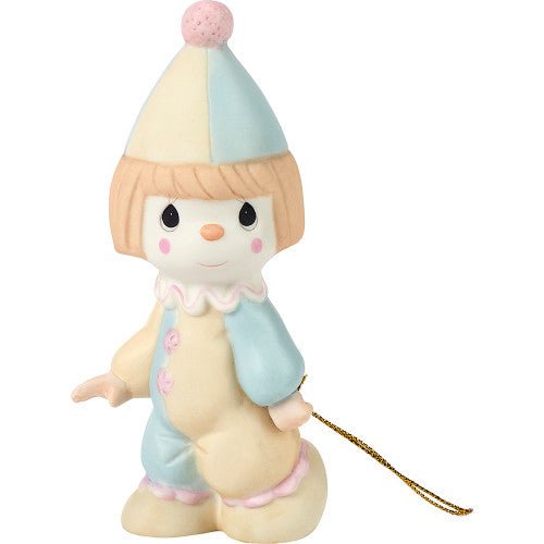 Birthday Train Clown Figurine