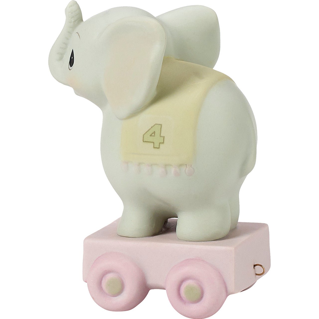 Birthday Train Elephant Age 4 Figurine