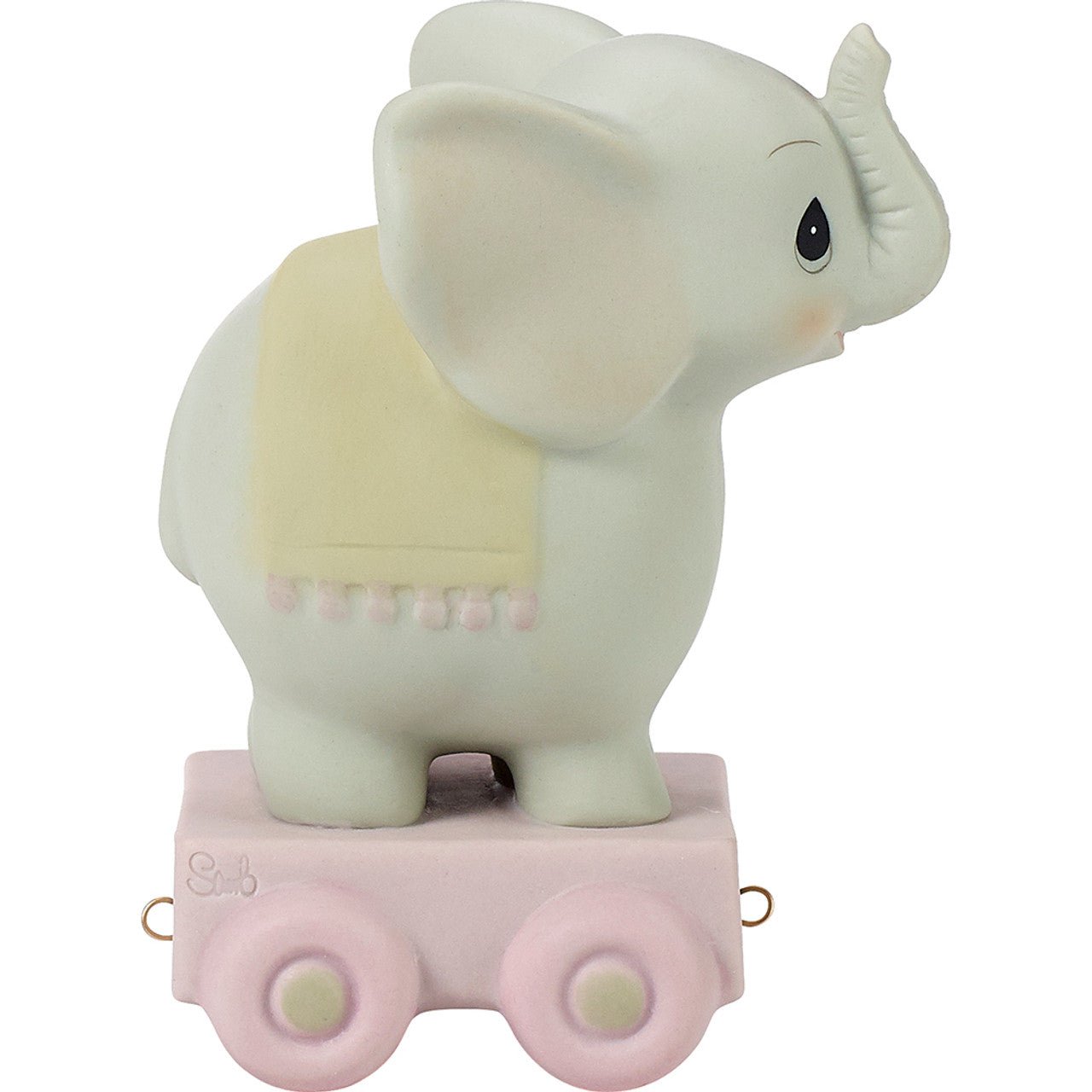 Birthday Train Elephant Age 4 Figurine