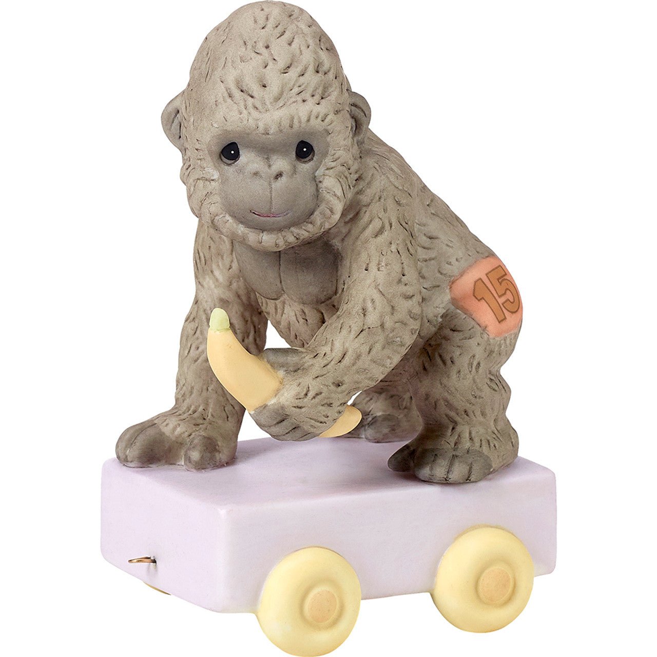 Birthday Train Gorilla Age 15 Figurine