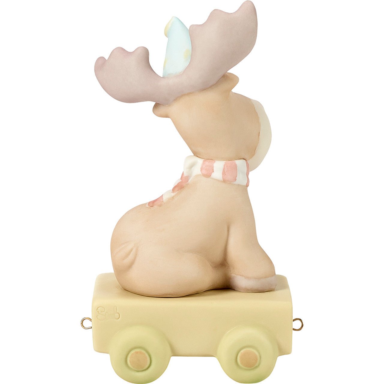 Birthday Train Moose Age 13 Figurine