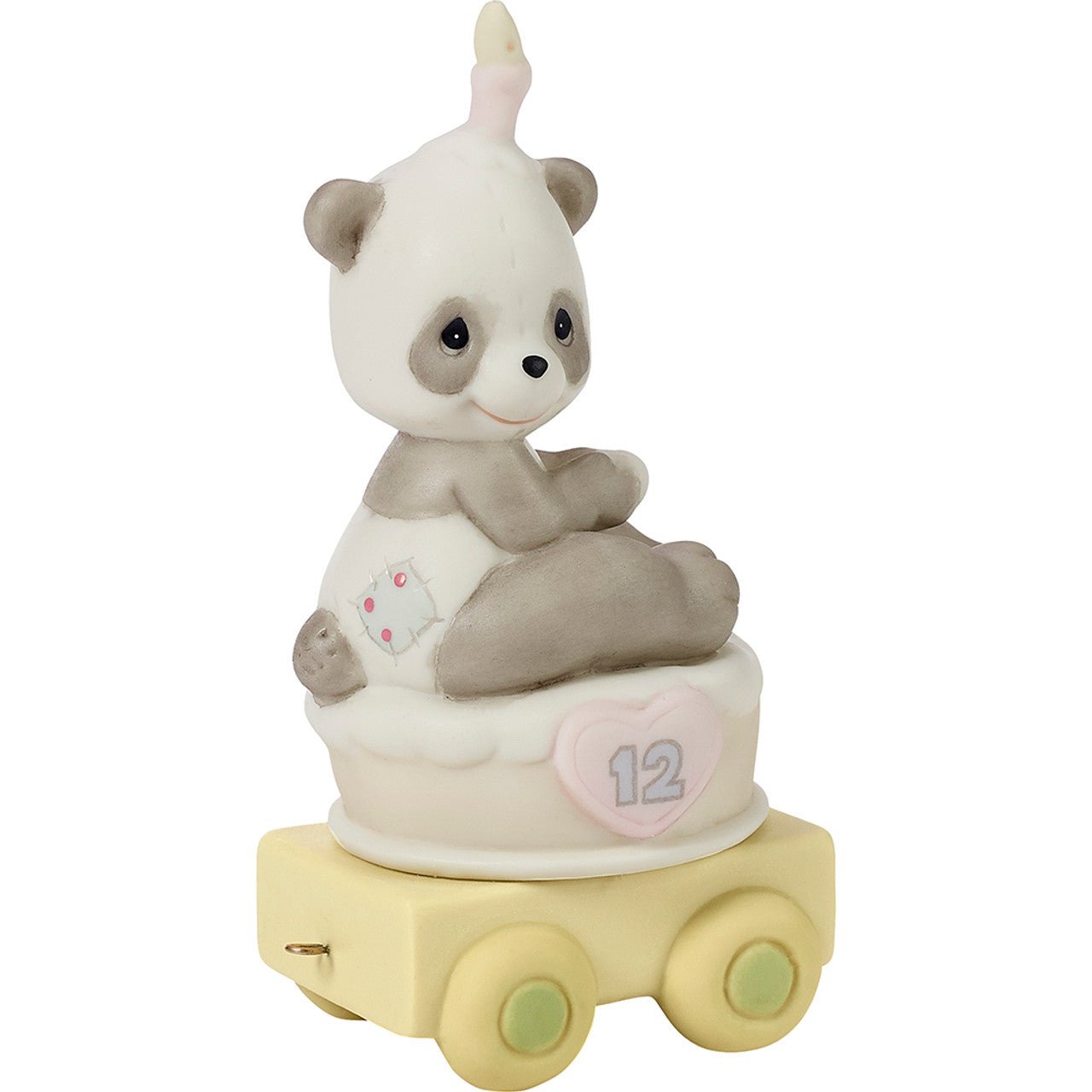 Birthday Train Panda Age 12 Figurine