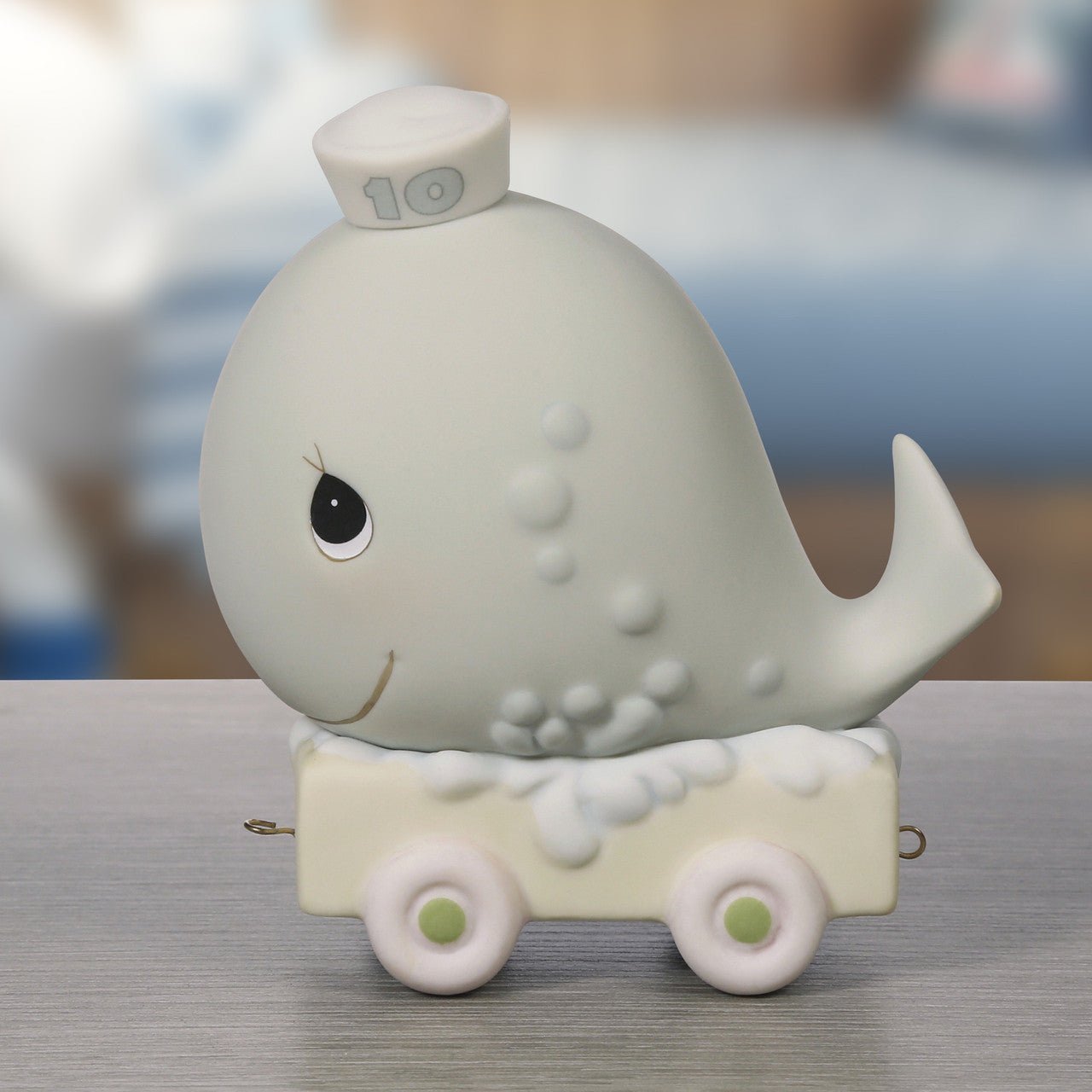 Birthday Train Whale Age 10 Figurine