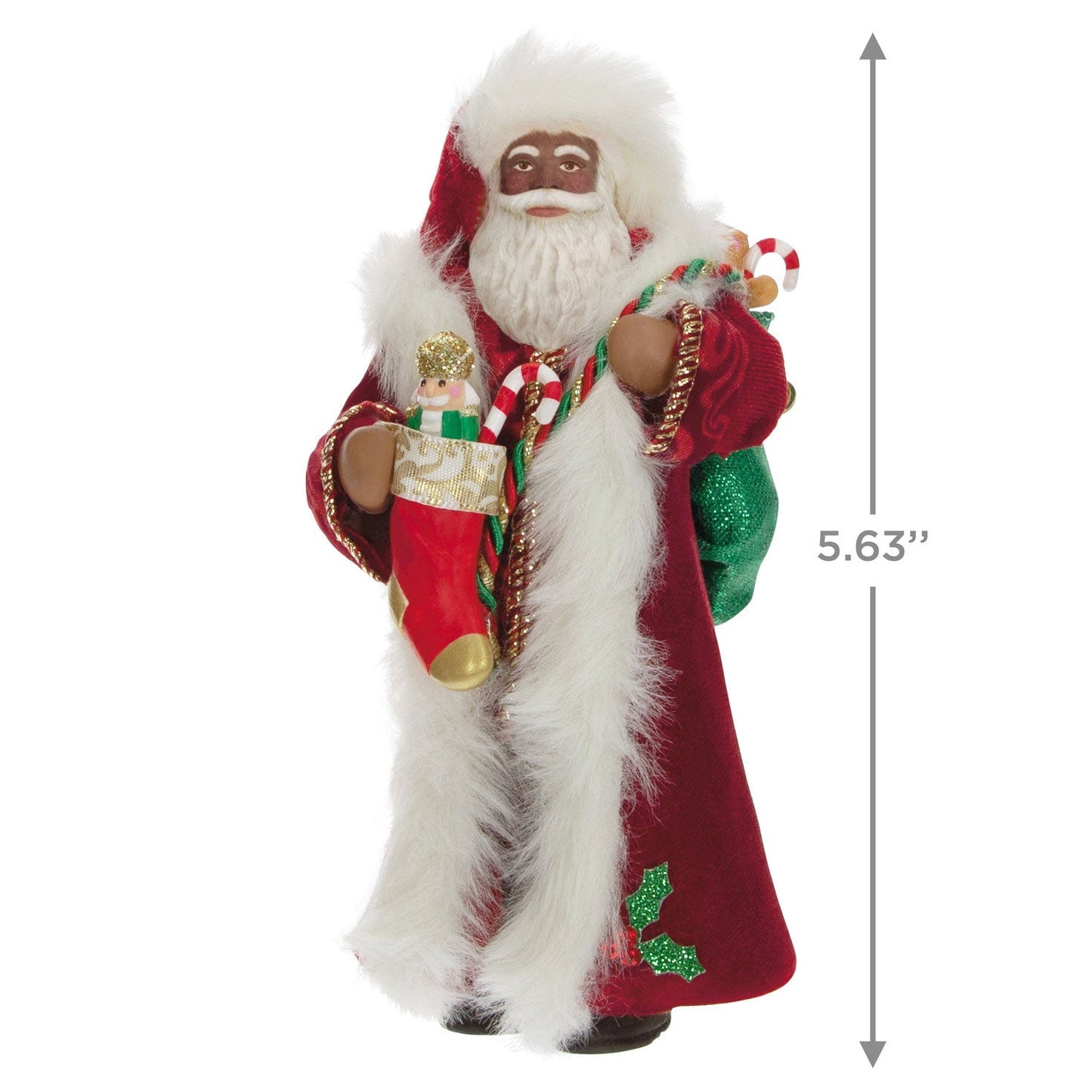 Black Father Christmas, 2023 Keepsake Ornament