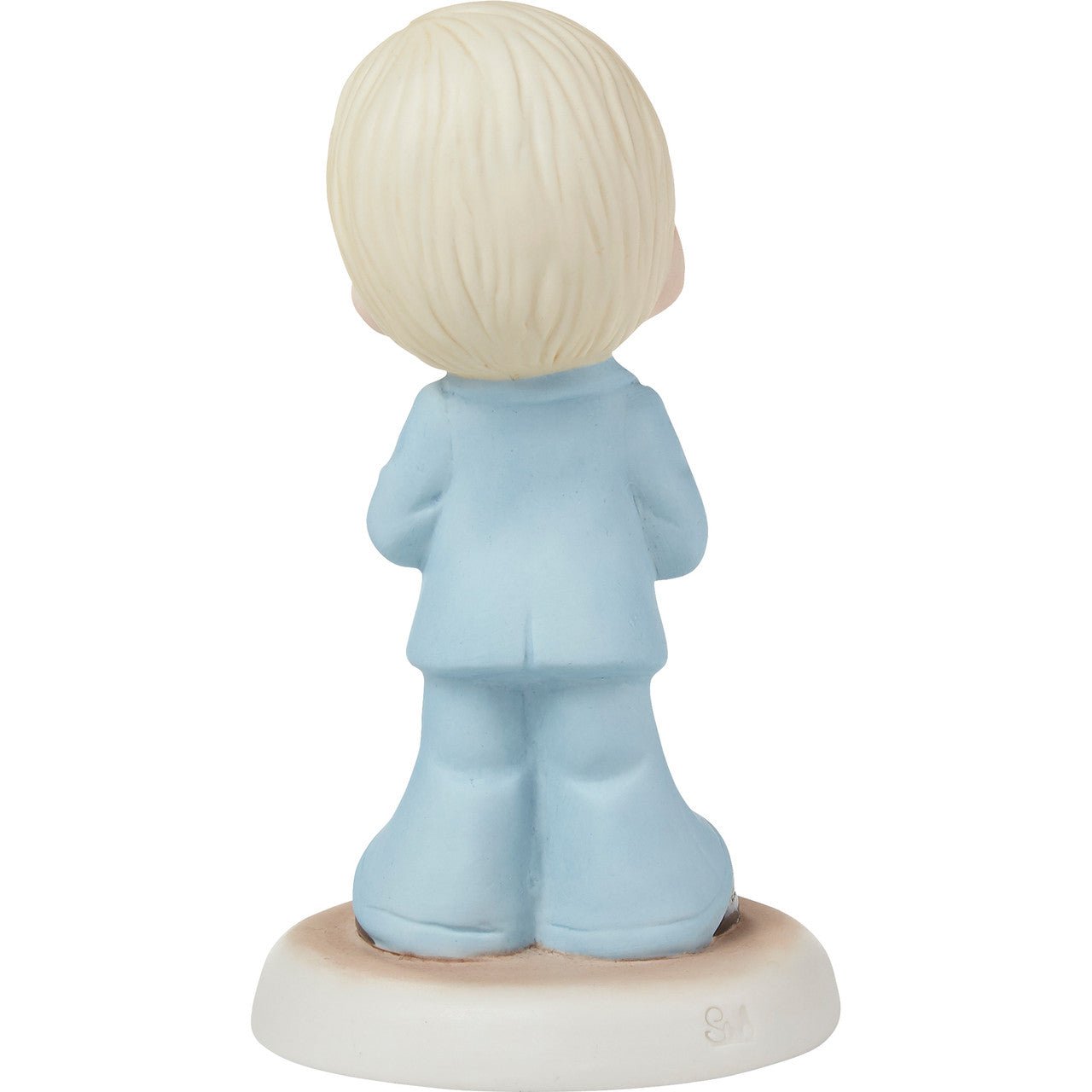 Blessings On Your First Communion Boy Figurine – Blond Hair, Light Skin