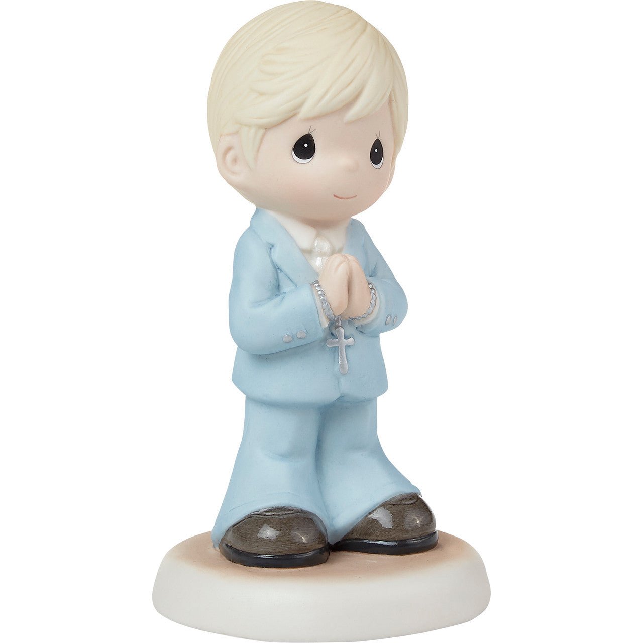 Blessings On Your First Communion Boy Figurine – Blond Hair, Light Skin