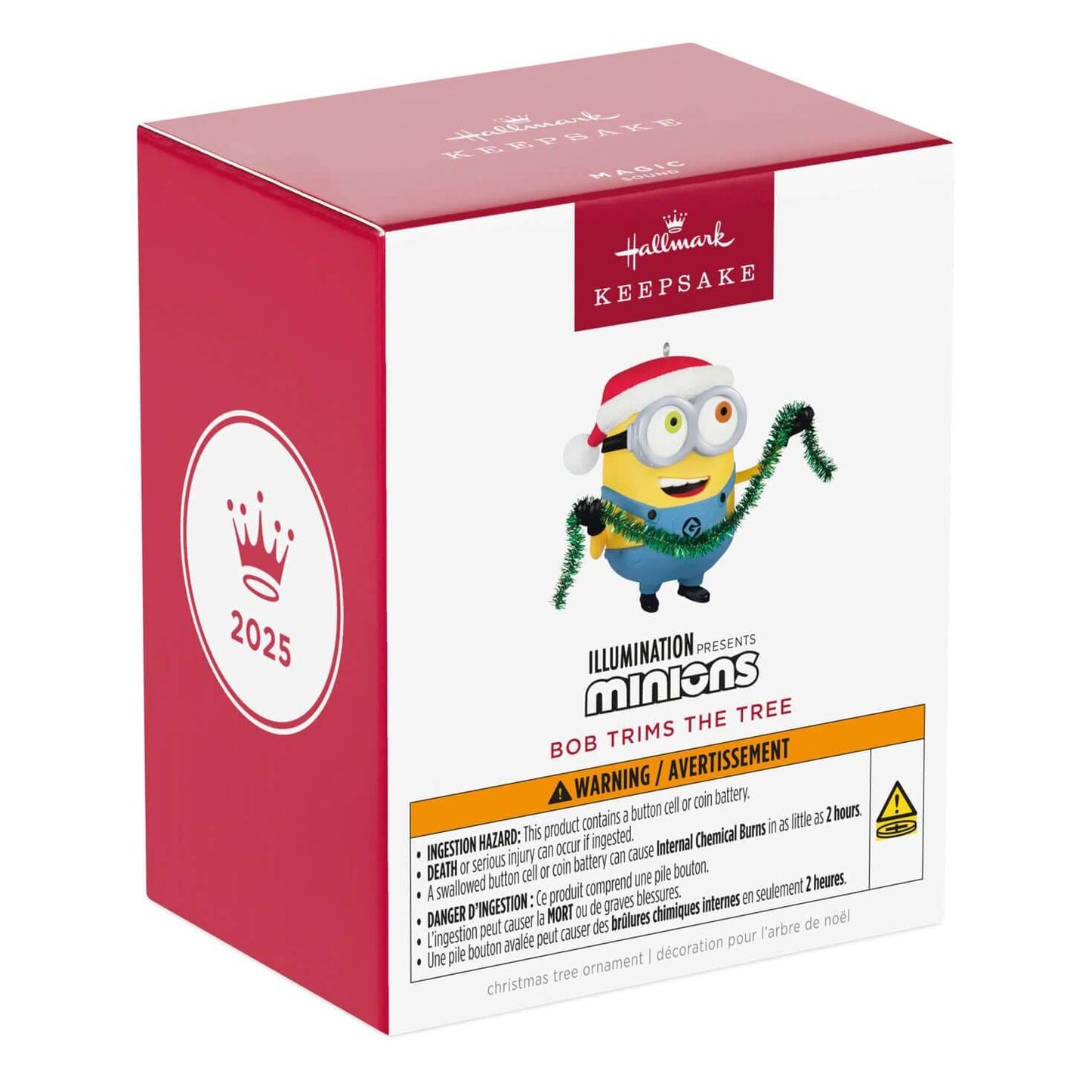 Bob Trims the Tree Minions 2025 Keepsake Ornament