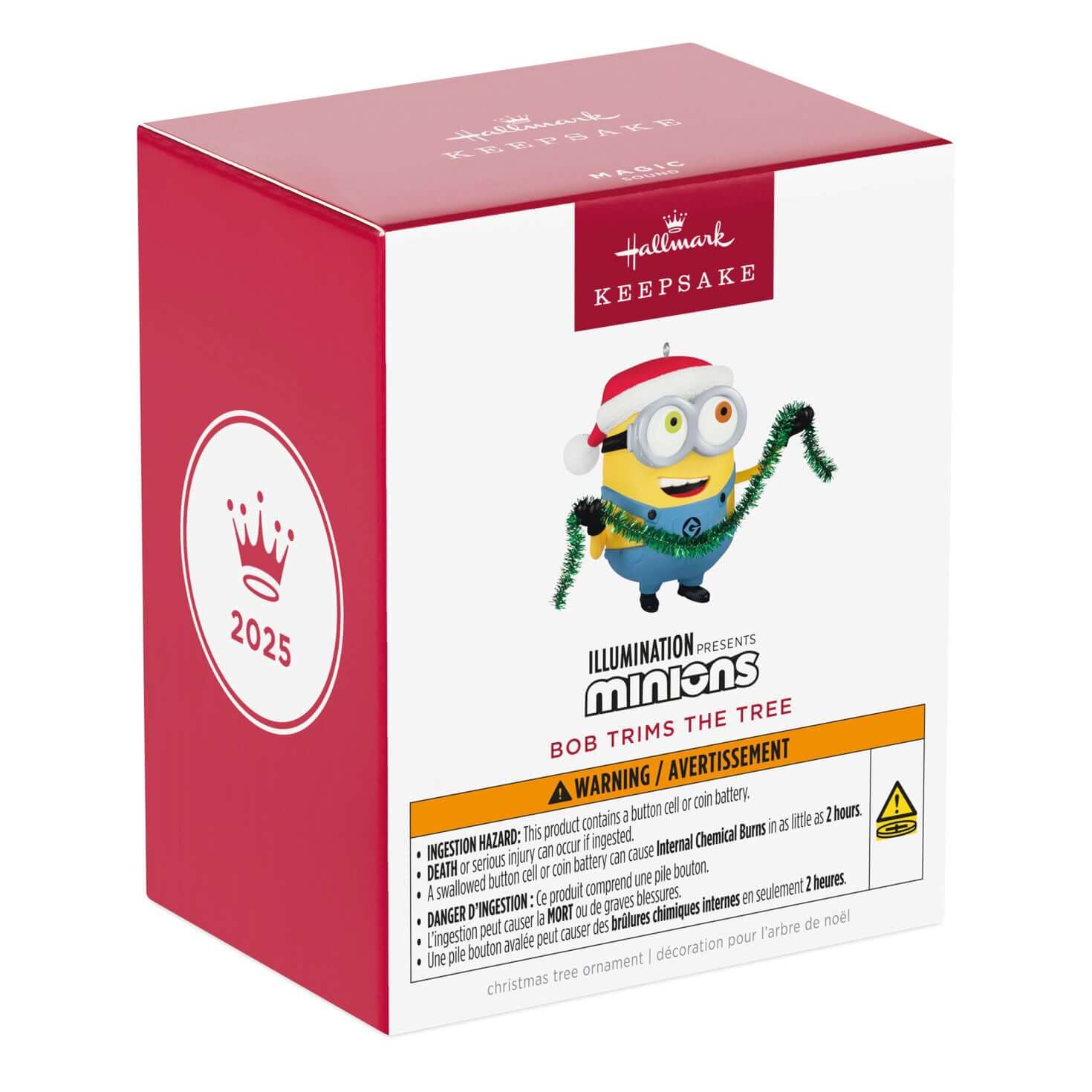 Bob Trims the Tree Minions 2025 Keepsake Ornament