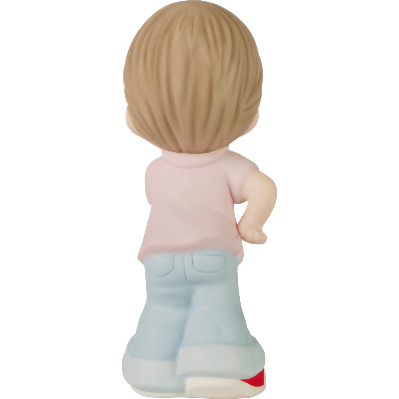 Boy Blowing Kiss Figurine