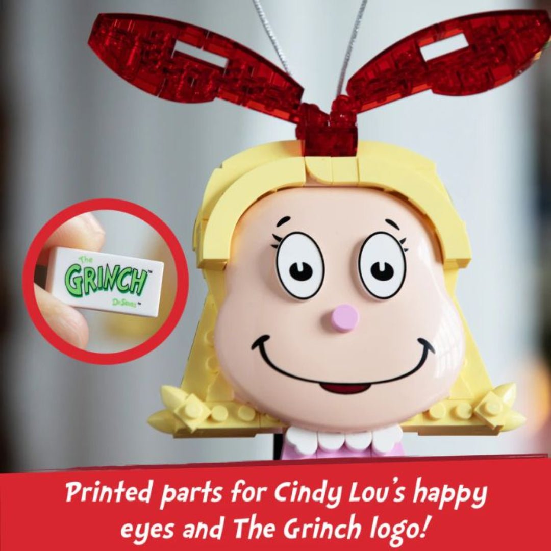 Brickcraft Dr Seuss The Grinch Cindy - Lou Decoration Building Set 121 Pieces