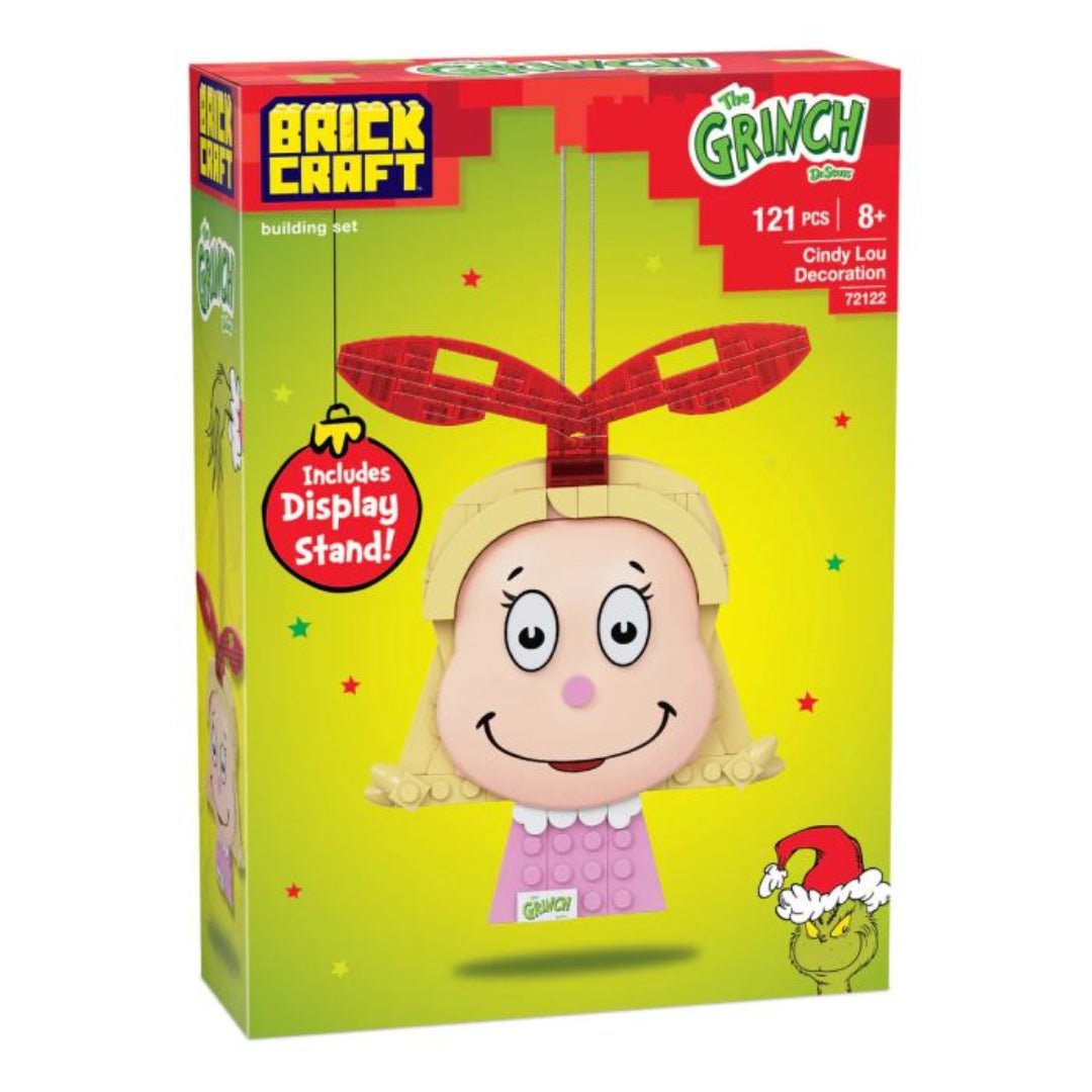 Brickcraft Dr Seuss The Grinch Cindy - Lou Decoration Building Set 121 Pieces